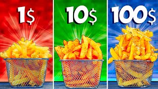 1 vs 10 vs 100 Crispy French Fries [upl. by Vonnie]