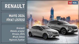 Renault  Mayıs 2024 Fiyat Listesi [upl. by Now]