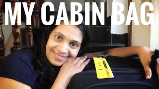 എന്റെ ക്യാബിൻ ബാഗ് ✈️✈️🧳🧳തുറന്നു നോക്കിയാലോ 😁😁  My Cabin Bag ❤️❤️ [upl. by Grosmark317]