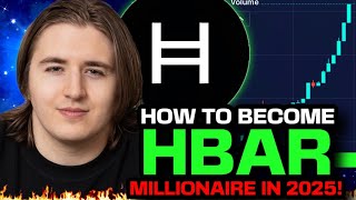 How Much HBAR To Be A Millionaire HBAR Price Prediction 2025 HEDERA CRYPTO NEWS [upl. by Aihsa]