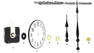 Top 5 Best Selling Clock Hardware on Amazon  Best Clock Hardware [upl. by Nered]