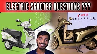 Hero Electric scooter FAQ In Hindi Hero e5 scooters  Optima e5  New 2019 lithium battery  Buy [upl. by Ranzini996]