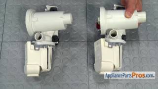 How To WhirlpoolKitchenAidMaytag Water Pump WPW10241025 [upl. by Adnilram]