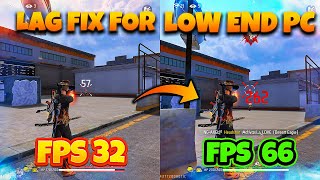 Top 5 tips and tricks to fix LAG in Free Fire Low End PC [upl. by Nylinej]