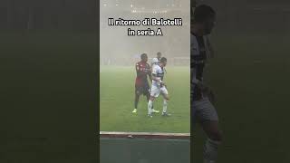 il ritorno di Balotelli in seria A  tribuna est Stadio tardini Parma [upl. by Larcher]