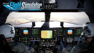 STEALTH BOMBER  Top Mach Studios B2A quotSpiritquot  4K Full Flight Review  Microsoft Flight Simulator [upl. by Ferreby]