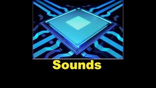 Futuristic Computer Sound Effects All Sounds [upl. by Leugar]