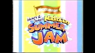 Nickelodeon Henry amp Junes Nicktoon Summer Jam Commercials July 13 1999 [upl. by Theda58]