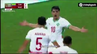 🇲🇦 BRAHIM DÍAZ GOALS VS GABON  GABON VS MOROCCO 13 ALL GOALS amp HIGHLIGHTS [upl. by Eenhpad]