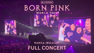 FULL CONCERT Blackpink Concert In Manila Bulacan Day 1  Born Pink World Tour 2023  Philippines [upl. by Acirrehs]