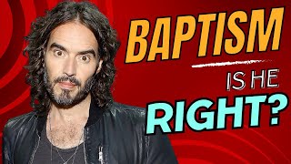 This is why Russell Brand is getting baptised [upl. by Attenaej42]