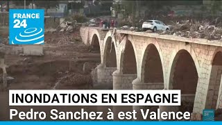 Pires inondations depuis 50 en Espagne  Pedro Sanchez à est Valence • FRANCE 24 [upl. by Lynda]