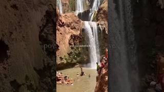 Ouzoud Waterfall  morocco 🇲🇦travel [upl. by Dde]