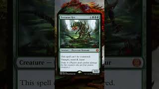 Gishath Suns Avatar FEELS COMPLEAT with Tyrranax Rex 💚  MTG EDH Commander Deck Tech [upl. by Olga]