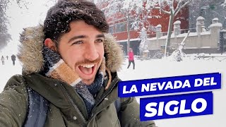 NIEVE EN MADRID 🤩❄️ Recorriendo TODA la CIUDAD NEVADA 🙌🏻  Enero 2021 [upl. by Comstock]