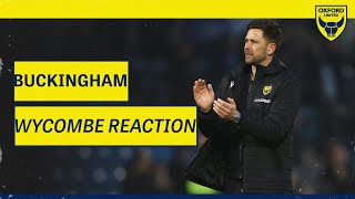 REACTION Des Buckingham on Wycombe draw [upl. by Enohpesrep]