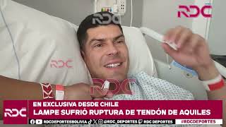 CARLOS EMILIO LAMPE HABLÓ EN EXCLUSIVA CON RDC DEPORTES DESDE CHILE [upl. by Epuladaug]