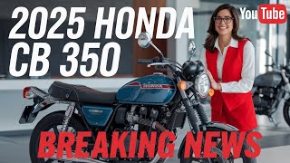 quotWhy Bikers Are Talking About the New Honda CB 350quot [upl. by Aihsemak512]