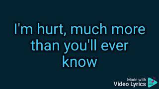 Elvis Presley  Hurt Lyrics [upl. by Yanej953]