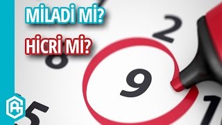 Hicri ve Miladi Takvim Arasındaki Fark Nedir  Takvim 2 [upl. by Naquin]