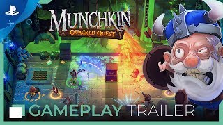 Munchkin Quacked Quest  Gameplay Trailer  PS4 [upl. by Edylc]