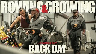 Rowing amp Growing Back Day w Ivan  5 Weeks Out  2024 Mr Olympia Prep [upl. by Eislrahc]