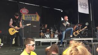 Memphis May Fire  The Sinner live at Warped Tour 2017 in Salem OR [upl. by Ellenod832]