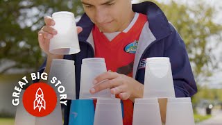 The Fastest Cup Stacker in Texas [upl. by Parthen847]