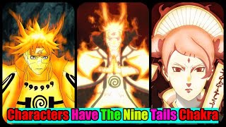 How Many Characters Have the Nine Tails Chakra [upl. by Eniamrehs154]