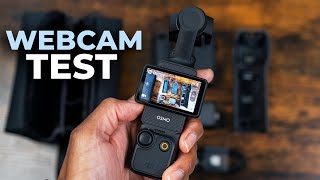 DJI Osmo Pocket 3 As a Webcam [upl. by Desirea]