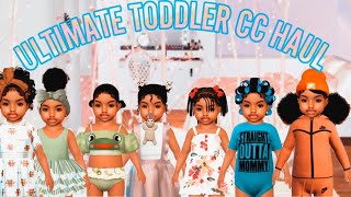 ULTIMATE TODDLER CC HAUL  CC LINKS  The Sims 4 [upl. by Lennox322]