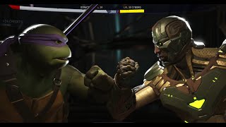 Injustice 2 Legendary Edition – Donatello VS Cyborg [upl. by Amlet520]