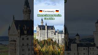 Neuschwanstein 🏰 CASTLE 🏰 in Germany shorts castle germany [upl. by Cyprian]