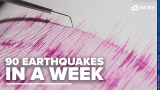 West Texas hit by 90 earthquakes in a week Scurry County declares disaster [upl. by Kcirdes]