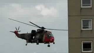 Belgian Navy Seaking at Rescue Vlissingen 8aug08 [upl. by Emerick]