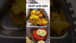 Crispy Potato Sabzi  Dry Aloo Sabzi  आलू सब्ज़ी  बटाट्याच्या काचऱ्या  EASY RECIPE [upl. by Quickel]