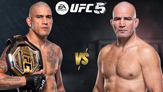 UFC 5 ALEX PEREIRA VS GLOVER TEIXEIRA FOR THE UFC LIGHTHEAVYWEIGHT CHAMPIONSHIP BELT [upl. by Okramed]