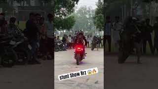 Stunt show RRz 😱🔥stunt rider [upl. by Layor583]