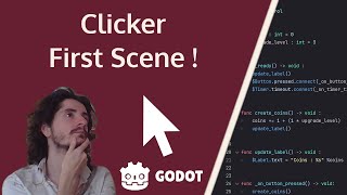 01  First Scene Clicker  Idle Game Tutorial  Godot 43 [upl. by Corey261]