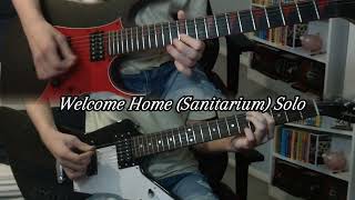 Welcome Home Sanitarium  Intro Solo Cover [upl. by Nareik]