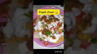 Papdi chaat recipe 😋papdichaatrecipe chaat streetfood food shorts india [upl. by Tearle137]