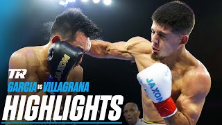 Alan Garcia Drops Opponent THREE TIMES In Stoppage Victory  FIGHT HIGHLIGHTS [upl. by Palila117]