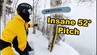 Snowboarding One of Colorados STEEPEST Ski Runs  Season 6 Day 80 [upl. by Amalita]