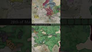 Four Corners  Immortal  Conquerors Time lapse crusaderkings3 [upl. by Esilec]