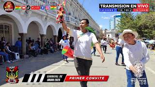 PRIMER CONVITE  CARNAVAL DE ORURO BOLIVIA 2025 [upl. by Dov]