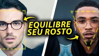 ÓCULOS IDEAL para cada FORMATO de ROSTO Como Equilibrar melhor nossa Face [upl. by Nevart]