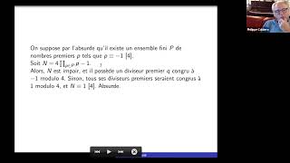 Agrégation interne Questionnaire Roger Mansuy Arithmétique2 [upl. by Enyaz]