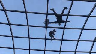 Ally Law In Bristol Climbing Cabot Circus [upl. by Ellora]