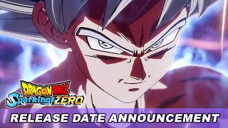 DRAGON BALL Sparking ZERO – Release Date Announcement Trailer BUDOKAI TENKAICHI Series [upl. by Hettie247]