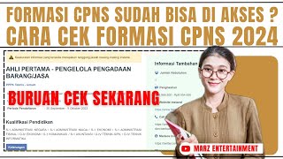 TERNYATA LINK AKSES FORMASI CPNS INI YAH  CARA CEK FORMASI PENDAFTARAN CPNS 2024  PPPK 2024 [upl. by Yebot]